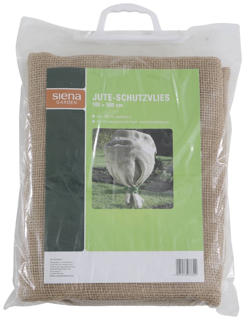 Захисне флісове полотно Siena Garden 75105GZ з джуту 105 x 500 см 5,25 м²