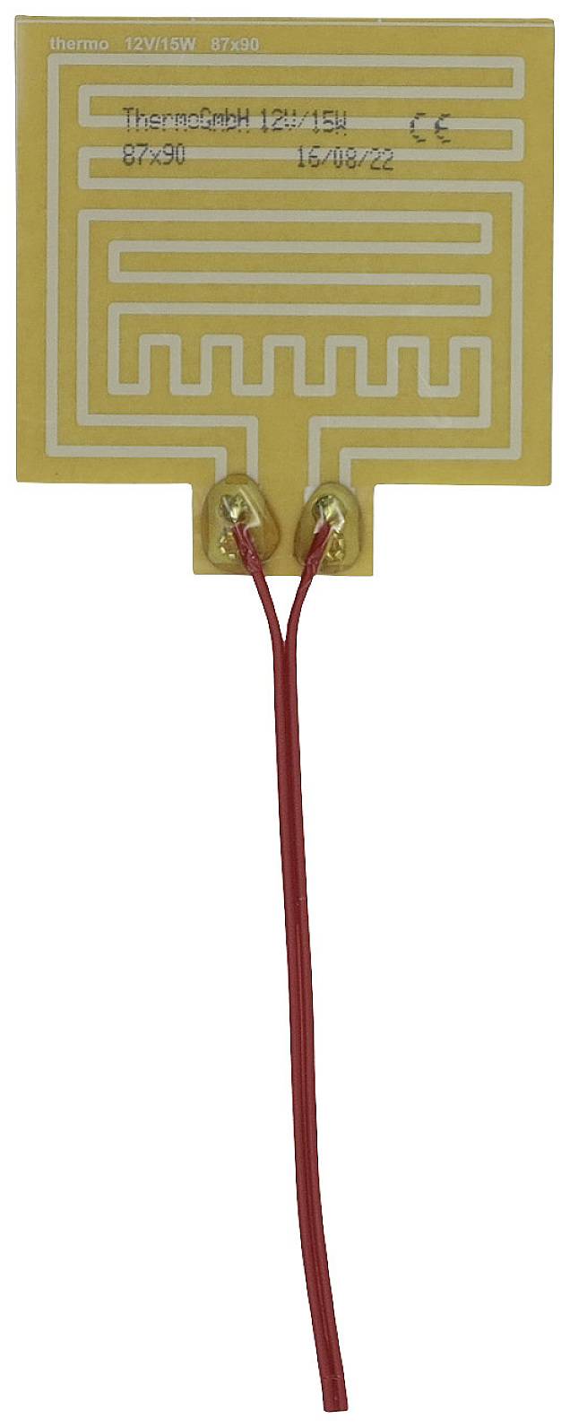 Нагревательная фольга Thermo TECH 2115425, 15 Вт, (Д x Ш) 90 мм x 87 мм
