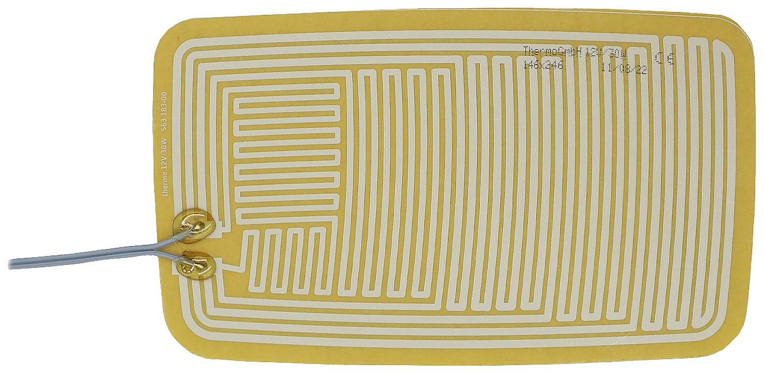 Термопленка из полиэстера Thermo TECH, 12 В, 30 Вт (Д x Ш), 246 мм x 146 мм.