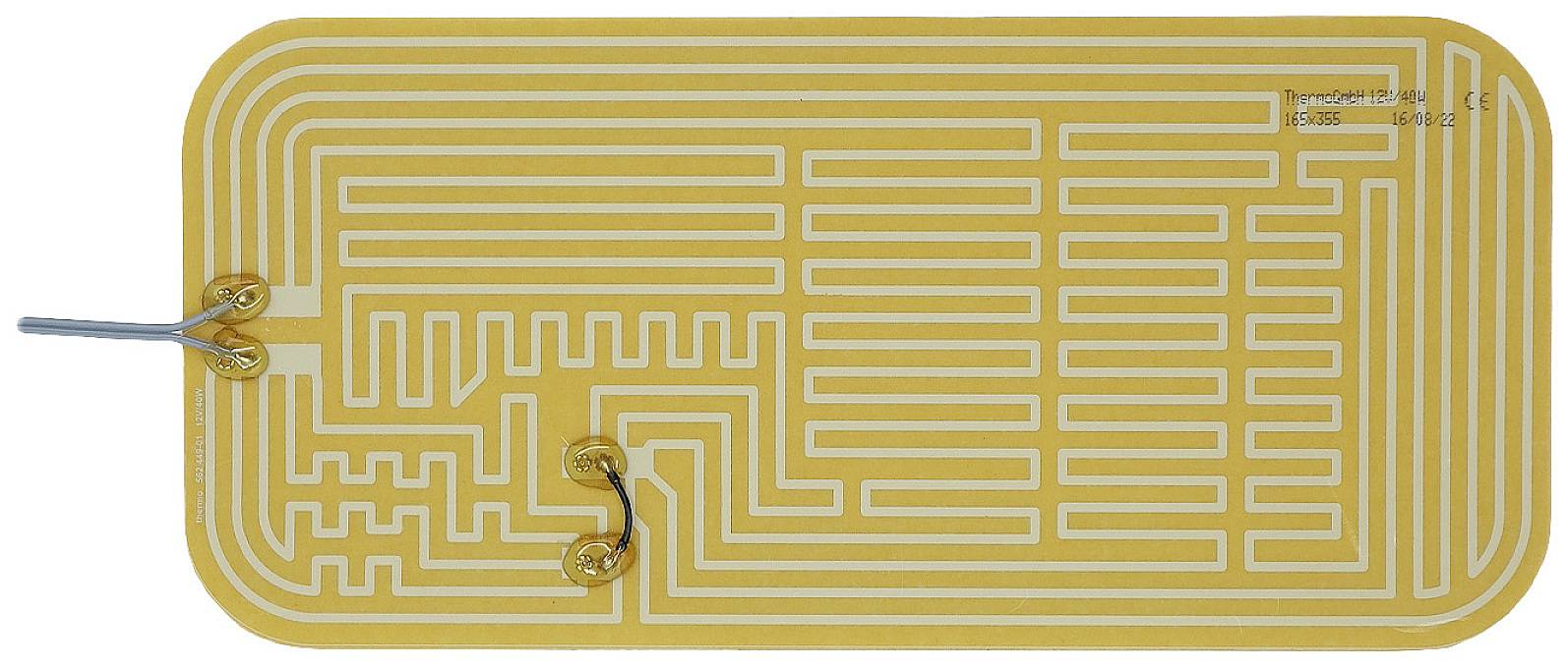 Нагревательная фольга Thermo TECH 2115423, 40 Вт, (Д x Ш) 355 мм x 165 мм