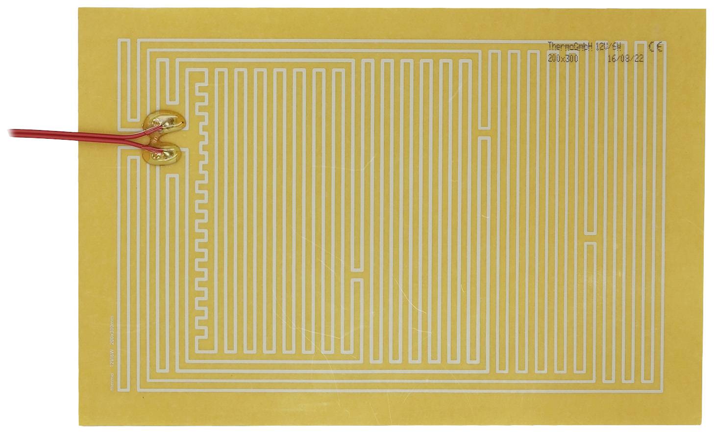 Нагревательная фольга Thermo TECH 2115431, 6 Вт, (Д x Ш) 300 мм x 200 мм