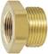 Mosiężny łącznik z gwintem wewnętrznym i zewnętrznym, o kształcie cylindrycznym. Stosowany w instalacjach hydraulicznych do łączenia rur.