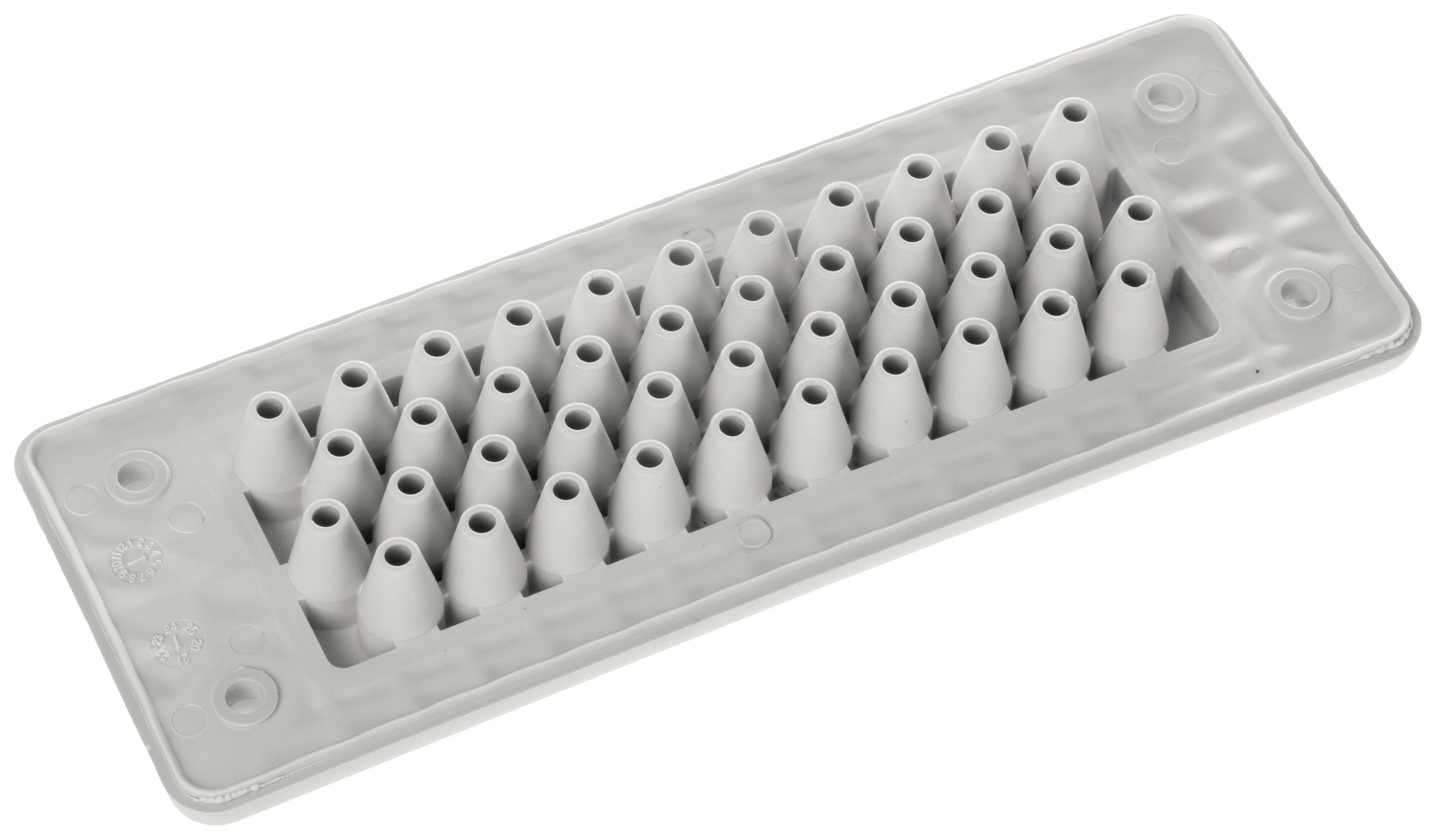 Trelleborg MH-24 F 42-1 СВІТЛО-СІРИЙ UL94 V-0 IP65 | TPE | Гвинт TPE сірий 1 шт.