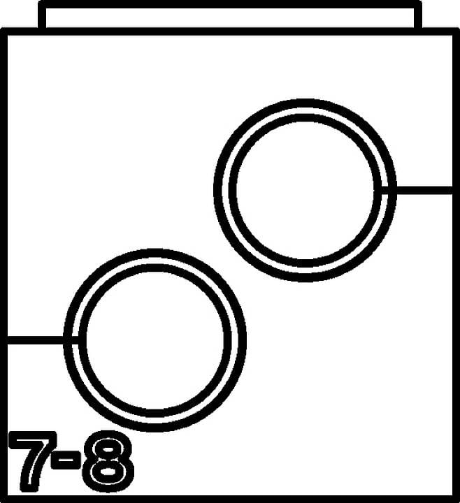 Подвійна насадка HellermannTyton 440-00021 VP-S_2/7-8_Ins-dbl-PL-BK (20), (Д x Ш x В) 21,10 x 21,10 x 21,80 мм, пластик, 20 шт.