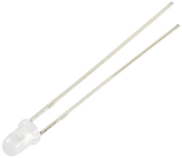 Dioda LED THT TRU COMPONENTS TC-10551816, 3 mm, 1560 mcd, 1 szt.