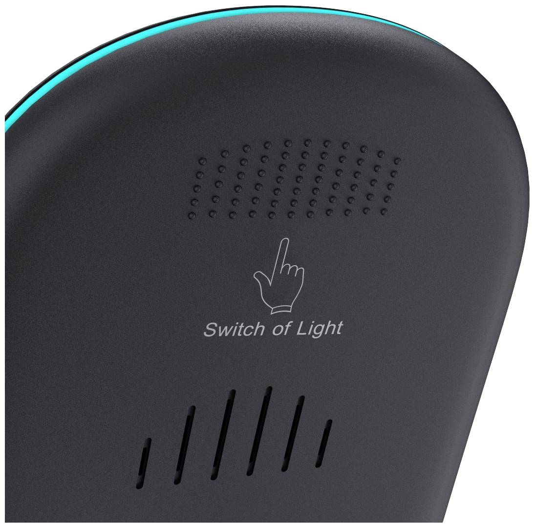 Індуктивний зарядний пристрій Hama 2500 mA 00201689 Тип виходу Бездротовий QI Сірий