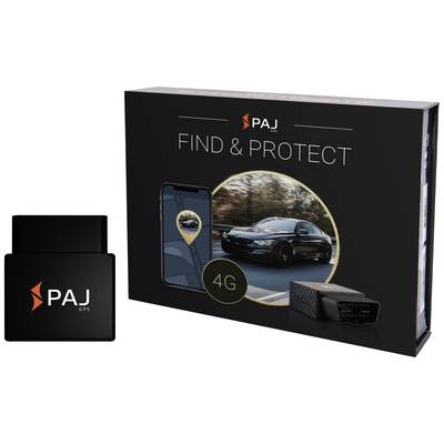 Nadajnik GPS PAJ GPS CAR OBD 4G 2.0, 12 h, czarny