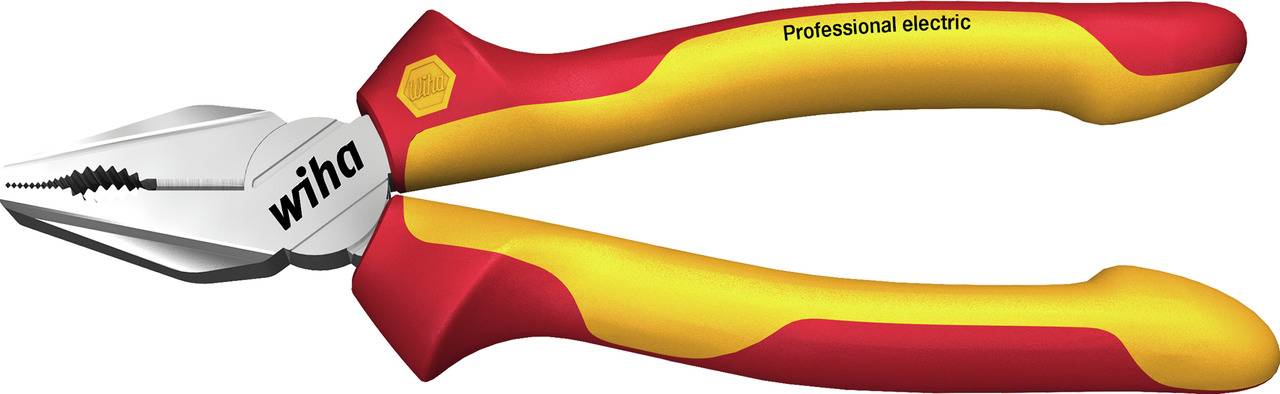 Wiha 27418 Комбіновані плоскогубці для електриків 180 мм DIN ISO 5746