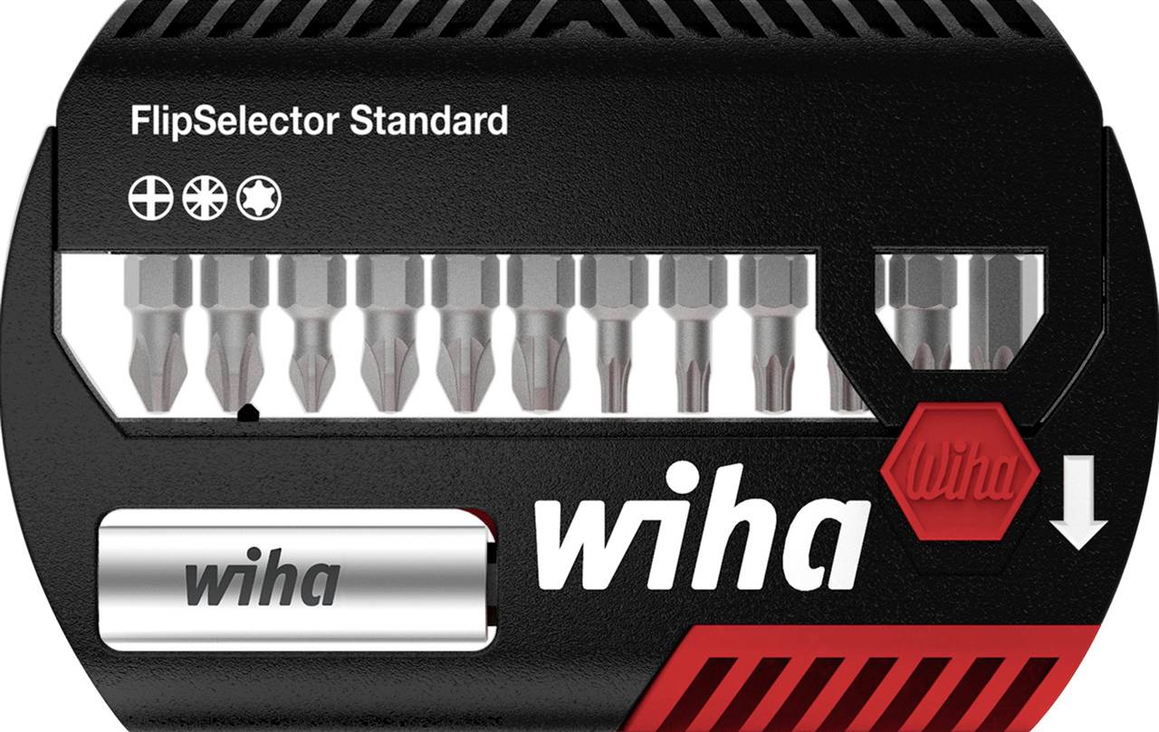 Біти Wiha FlipSelector 39060, 1 шт., хрестовий, позидривовий, TORX