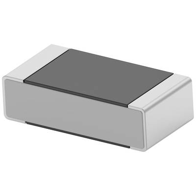 Prostokątny, zwięzły element elektroniczny z metalową obudową i ciemną górną powierzchnią.