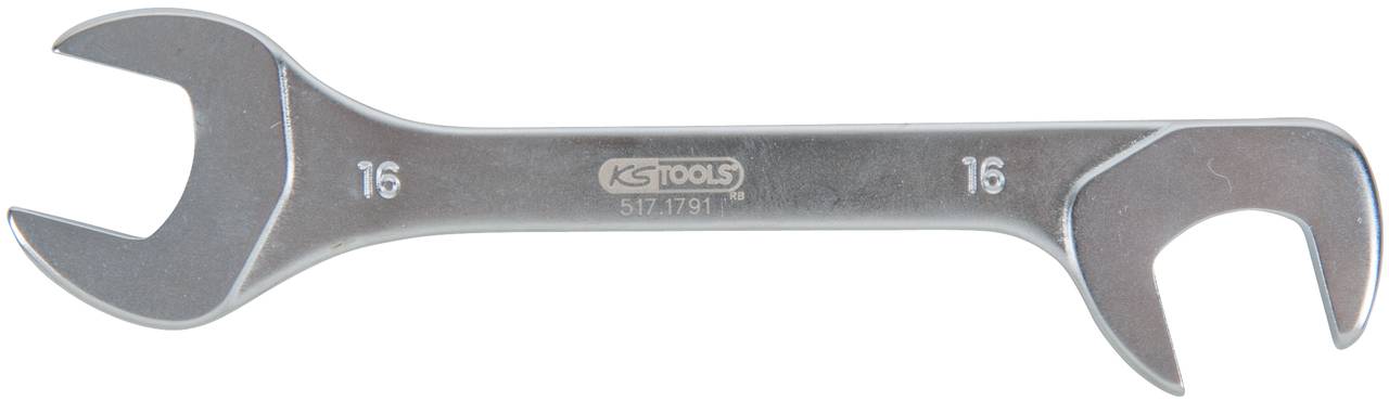 KS Tools 517.1791 517.1791 Klucz płaski podwójny Rozmiar klucza (metryczny) (tylko do tytułu) 16 mm