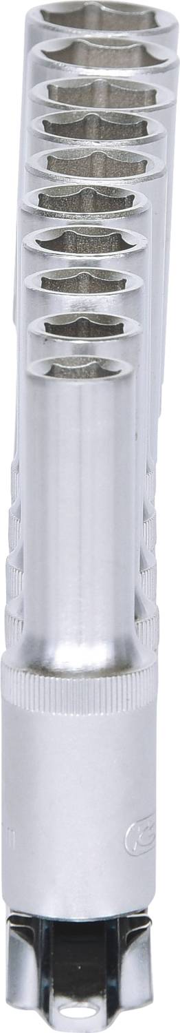 Srebrny, cylindryczny wiertarz o precyzyjnych rowkach i zaokrąglonej główce, idealny do precyzyjnych prac metalowych.