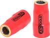 KS Tools 1173832 117.3832 12-krawędziowy Gniazdo wtykowe izolowany 7 mm 7 mm 3/8" (10 mm)