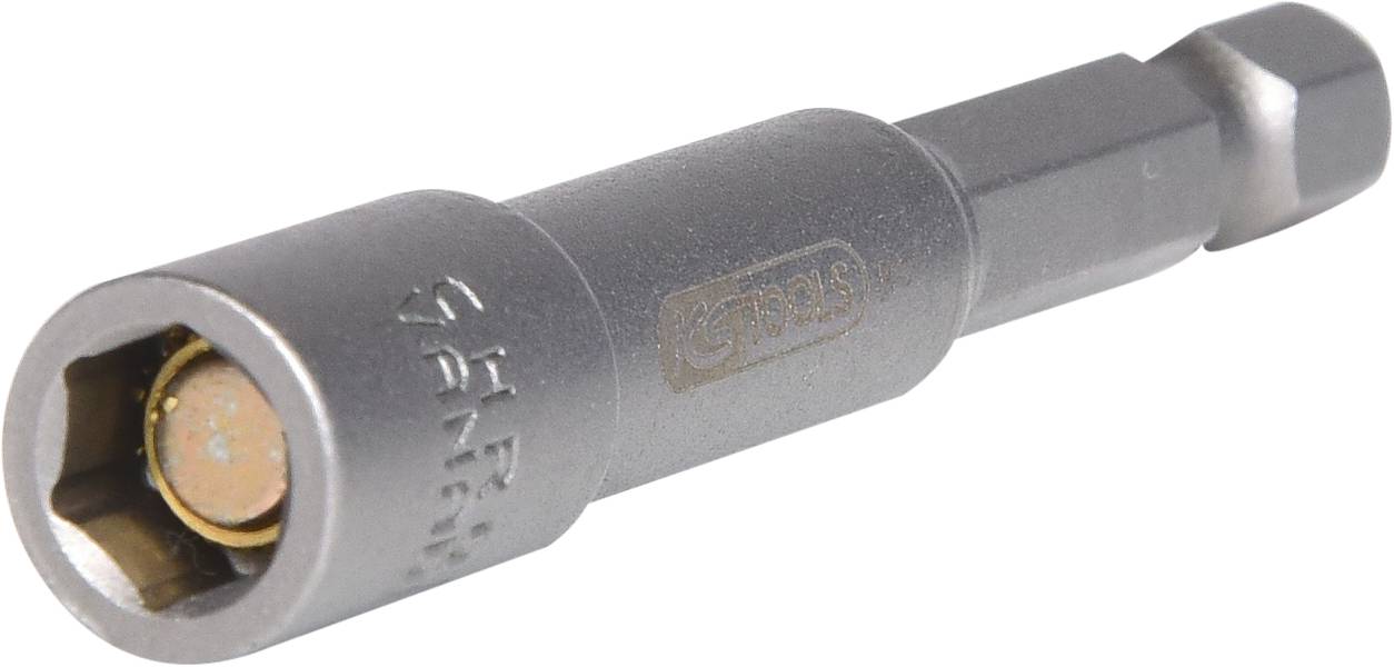 Metalowy bit wkrętakowy do śrub sześciokątnych z magnetycznym czubkiem, odpowiedni do wkrętarki akumulatorowej.