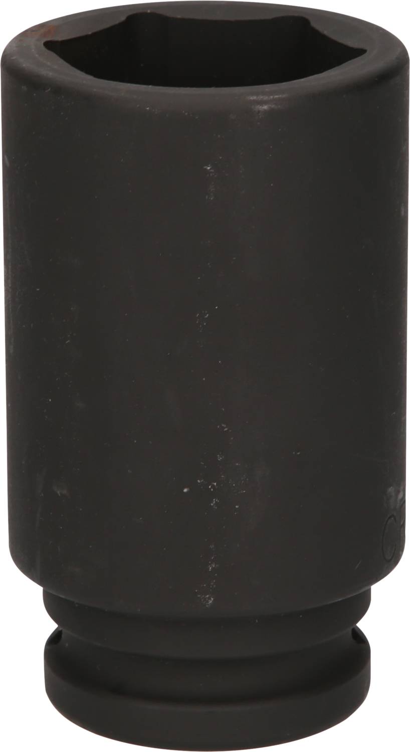 Czarny klucz sześciokątny, typowo stosowany w naprawach samochodowych, prezentuje solidną metalową konstrukcję.