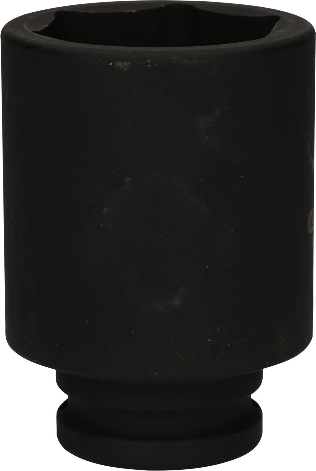 Czarny orzech sześciokątny, odpowiedni do prac ślusarskich.