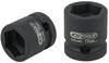 KS Tools 5150064 515.0064 sześciokąt Nasadka udarowa 17 mm 17 mm 1/2"