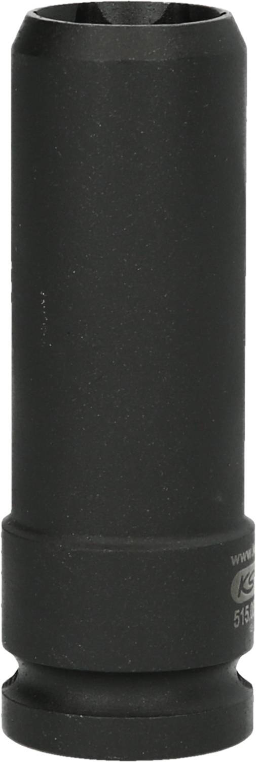 Czarna część samochodu, prawdopodobnie nakrętka, ustawiona pionowo. Głównie gładka, z lekką teksturą przy górnej krawędzi.