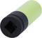 Cylindryczny adapter z czarną głowicą i zielonym trzonkiem. Używany głównie do łączenia narzędzi.