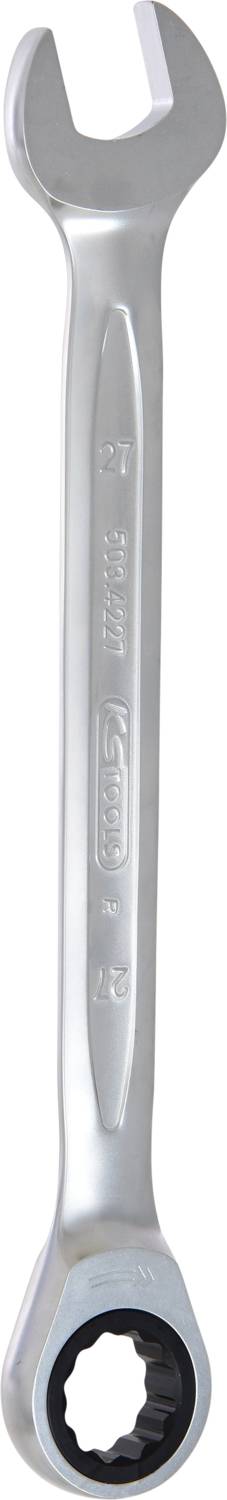 KS Tools 503.4227 503.4227 Klucz oczkowy grzechotkowy Rozmiar klucza (metryczny) (tylko do tytułu) 27 mm