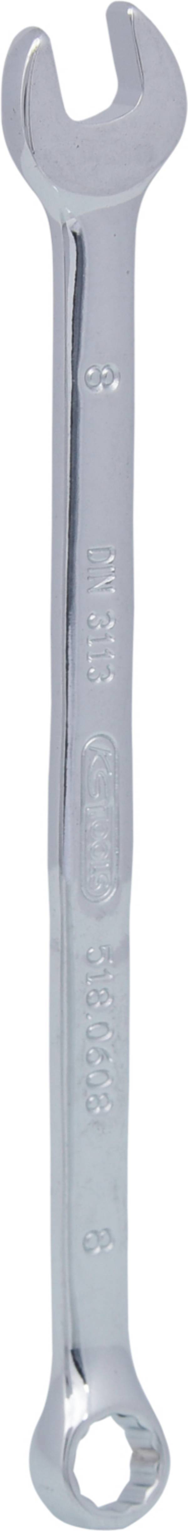 KS Tools 518.0608 5180608 Klucz płasko oczkowy  Rozmiar klucza (metryczny) (tylko do tytułu) 8 mm