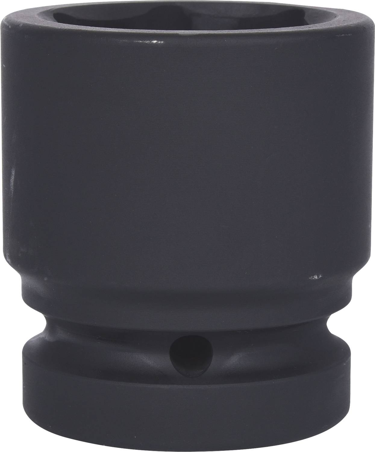 Czarna, cylindryczna wtyczka klucza bez widocznego oznaczenia lub szczególnych cech charakterystycznych.