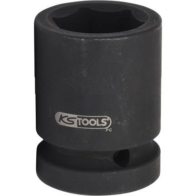Czarny sworzeń nasadowy z napisem 'KS Tools', o kształcie cylindrycznym, przeznaczony do prac ślusarskich.