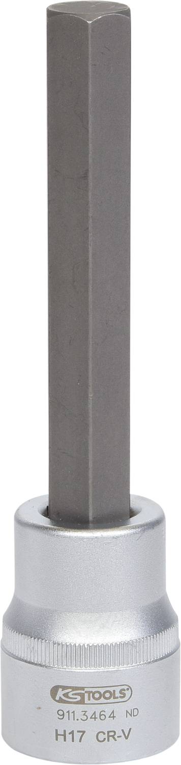 Nasadka z chwytem sześciokątnym wewnętrznym, oznaczona 'H17 CR-V', przeznaczona do zastosowań mechanicznych.