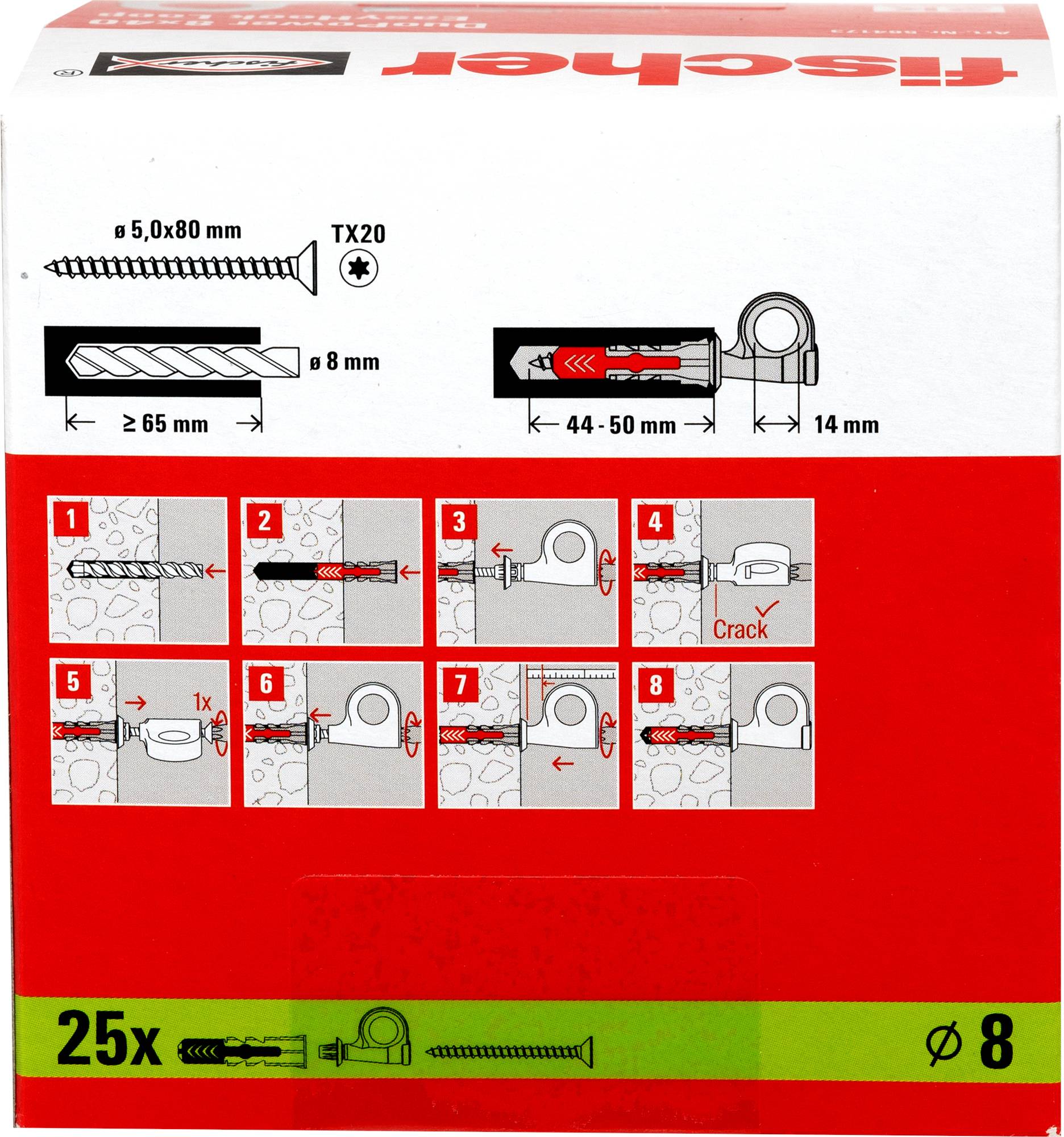 Fischer 564169 Kołek 25 szt.-7