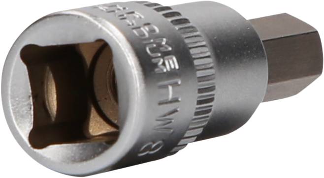 Sześciokątny bit stalowy w kolorze srebrnym z napisem 'H4.5 S2 PM'. Odpowiedni do prac śrubowych, wskazujący rozmiar i typ końcówki.