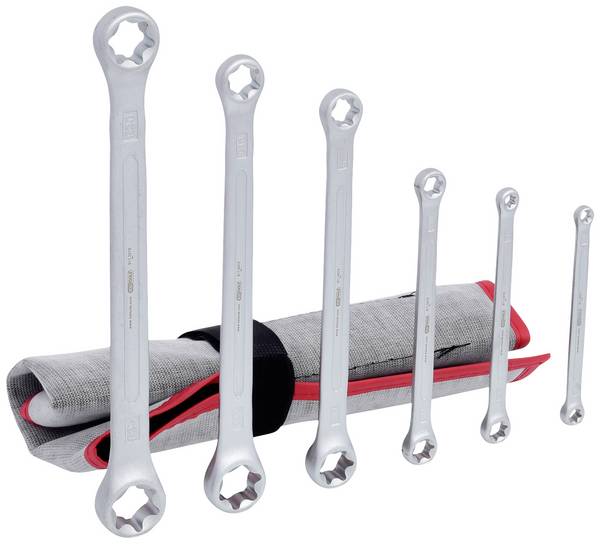 KS Tools 911.0370  Klucz oczkowy podwójny  Rozmiar klucza (metryczny) (tylko do tytułu) 6 - 24 mm