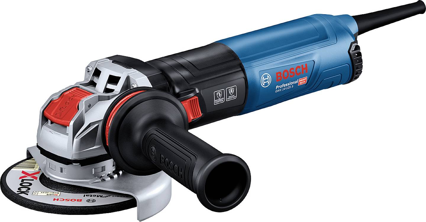 Кутова шліфувальна машина Bosch Professional GWX 14-125 S 06017D2100 1400 Вт