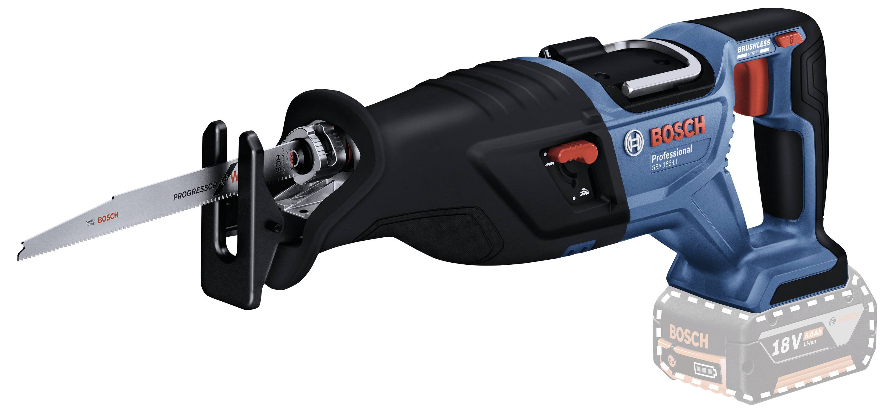 Акумуляторна шабельна пилка Bosch Professional GSA 18V-28 06016C0000 Безщіткова, без акумулятора 1100 Вт 18 В