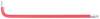 KS Tools 151.4664 wewnętrzny sześciokąt Klucz trzpieniowy 3 mm 3.0 mm