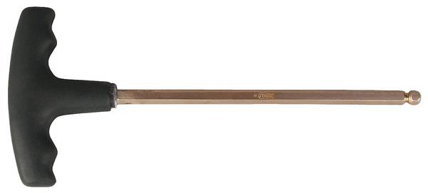 KS Tools 9620961 Głowica kulowa, wewnętrzny sześciokąt Klucz trzpieniowy 4 mm  4 mm