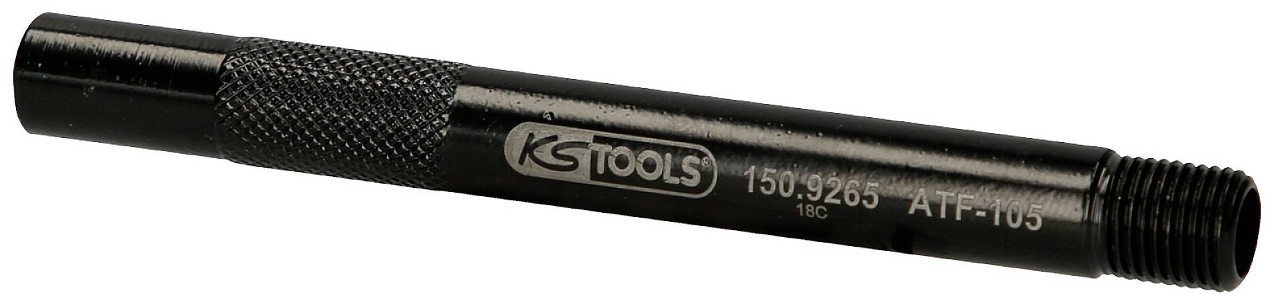 Czarny metalowy pióro z napisem 'KS Tools 150.9265 - ATF-105' z boku.