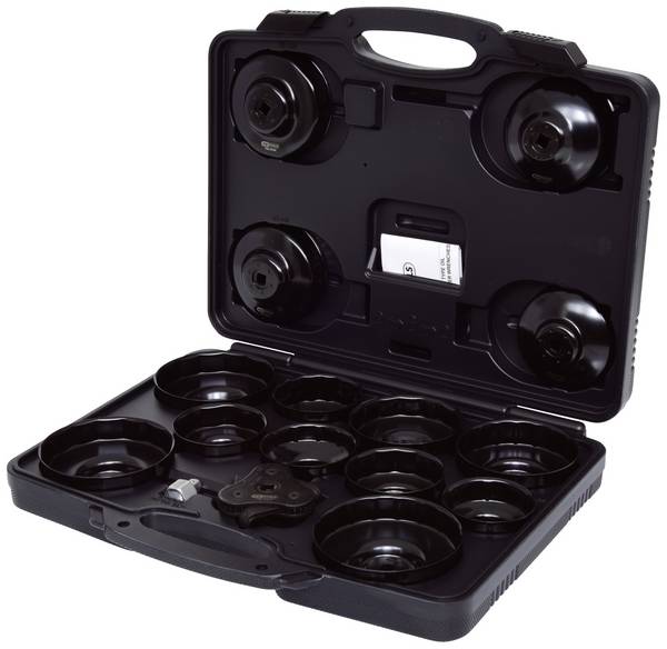 Zestaw kluczy do filtra oleju 3/8", 16-cz KS Tools 150.9310 1 szt.