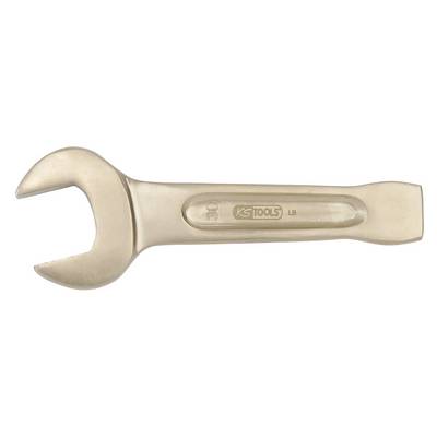 Złoty metalowy klucz nastawny z napisem 'KS Tools LB', przeznaczony do prac śrubowych w strefach zagrożonych wybuchem.