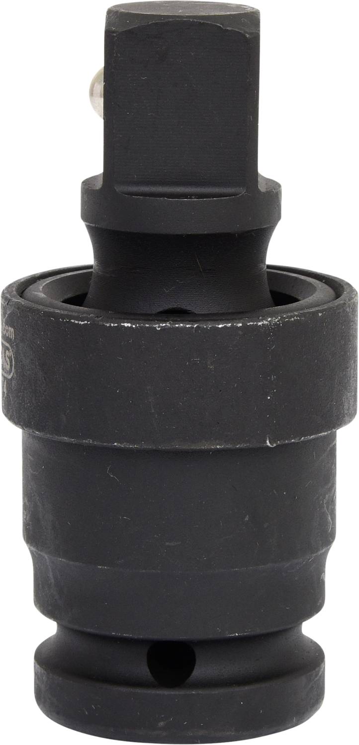 Czarny adapter klucza nasadowego wykonany z metalu.