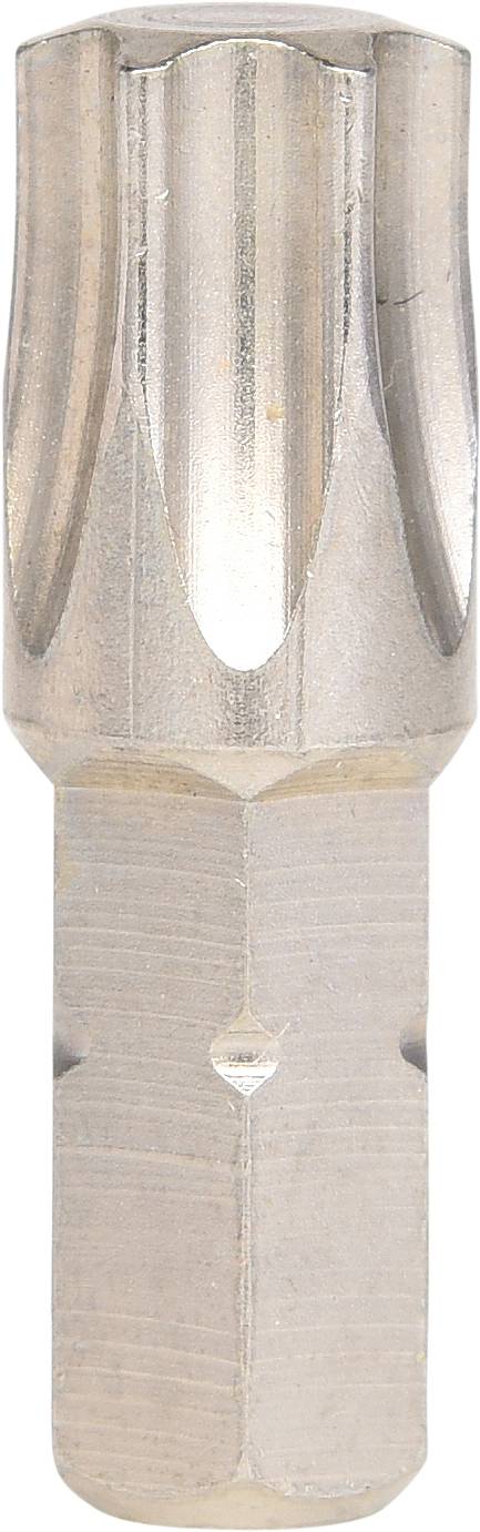 Srebrzysto-metalowy, cylindryczny wiertarz ze spiralnym zakończeniem, używany do wykonywania otworów w materiałach takich jak drewno lub metal.