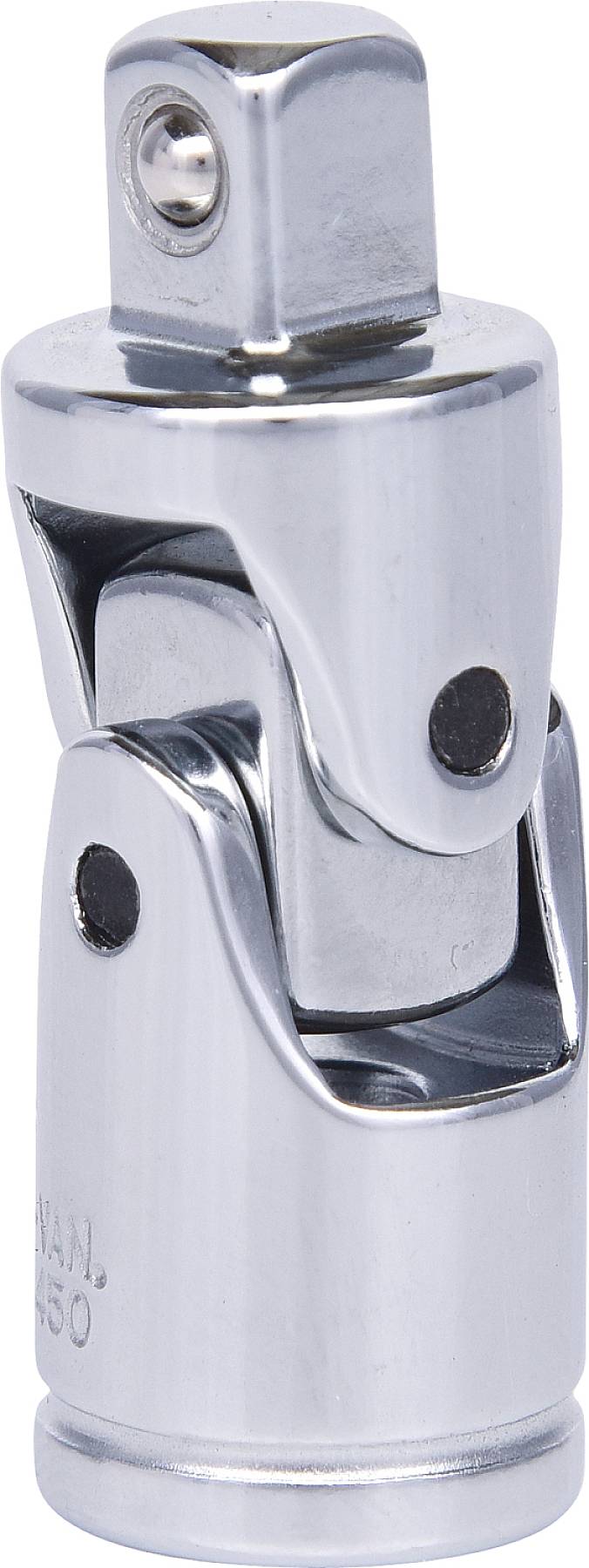 Przegubowe złącze metalowe, stosowane do elastycznego połączenia nasadek i kluczy nasadowych. Nadaje się do pracy w ciasnych przestrzeniach.