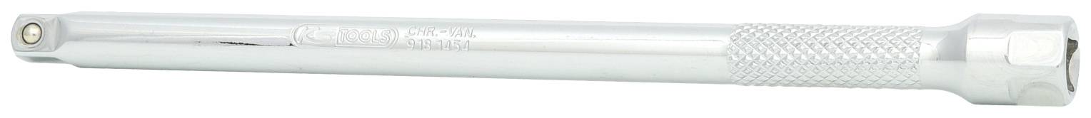 Przedłużany pręt chromowo-wanadowy z żeberkowaniem dla lepszego chwytu.