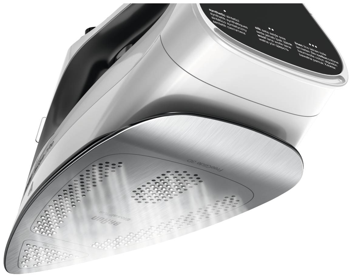 Braun SI7149WB Парова праска білий, чорний 2900 Вт