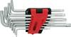 KS Tools 151.4880 TX Zestaw kluczy trzpieniowych T 8, T 10, T 15, T 20, T 25, T 27, T 30, T 40, T 45, T 50 10 szt.