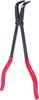 KS Tools 5007053 Szczypce płaskie, okrągłe wygięte pod kątem 90° stal narzędziowa 270 mm