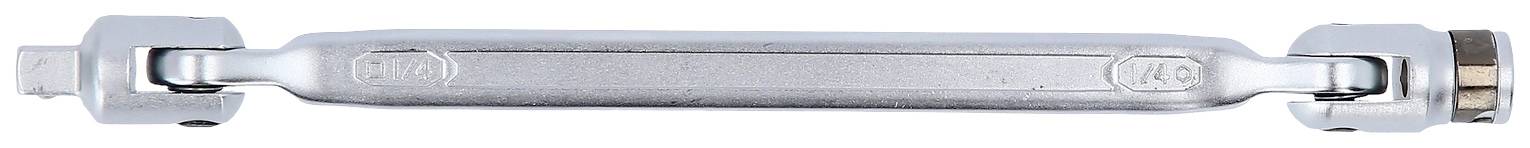 KS Tools 517.0314 5170314 Подвійний шарнірний ключ Форма наконечника: внутрішній шестигранник, зовнішній квадрат 208 мм 1 шт.