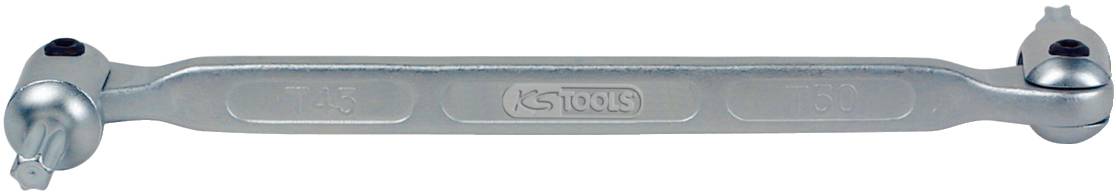 KS Tools 517.0317 5170317 Подвійний шарнірний ключ, наконечник Т-подібний, зовнішній, 225 мм 1 шт.