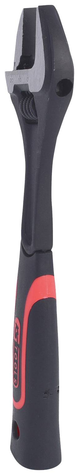 Klucz grzeczkowy 'GedoTec' z ergonomicznym uchwytem i czerwonym akcentem, odpowiedni do ręcznych prac ślusarskich i precyzyjnej obsługi.