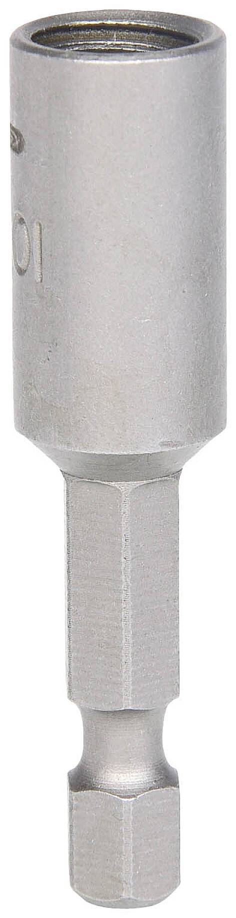 Obraz przedstawia szary magnetyczny bit klucza sześciokątnego z wypukłym czubkiem.