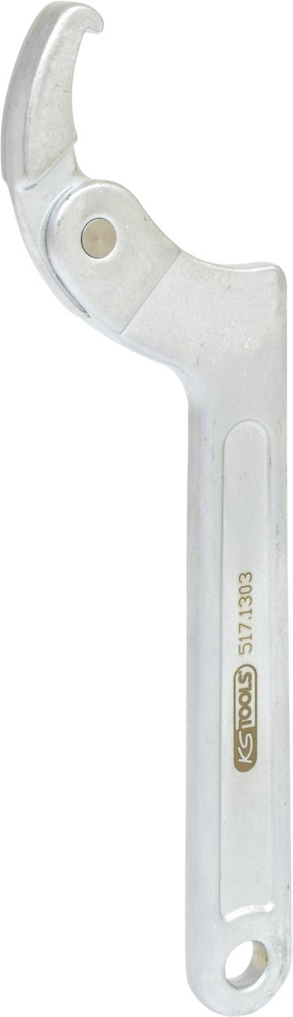 KS Tools 517.1303 5171303 Klucz hakowy  Rozmiar klucza (metryczny) (tylko do tytułu) 32 - 76 mm Rozmiar klucza (cale) (tylko dla tytułów) 1 1/4" - 3"